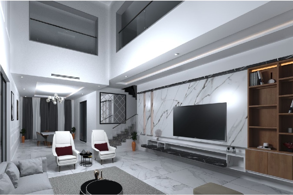 Project Yves - Full Interior and Exterior Design in Life Camp, Abuja